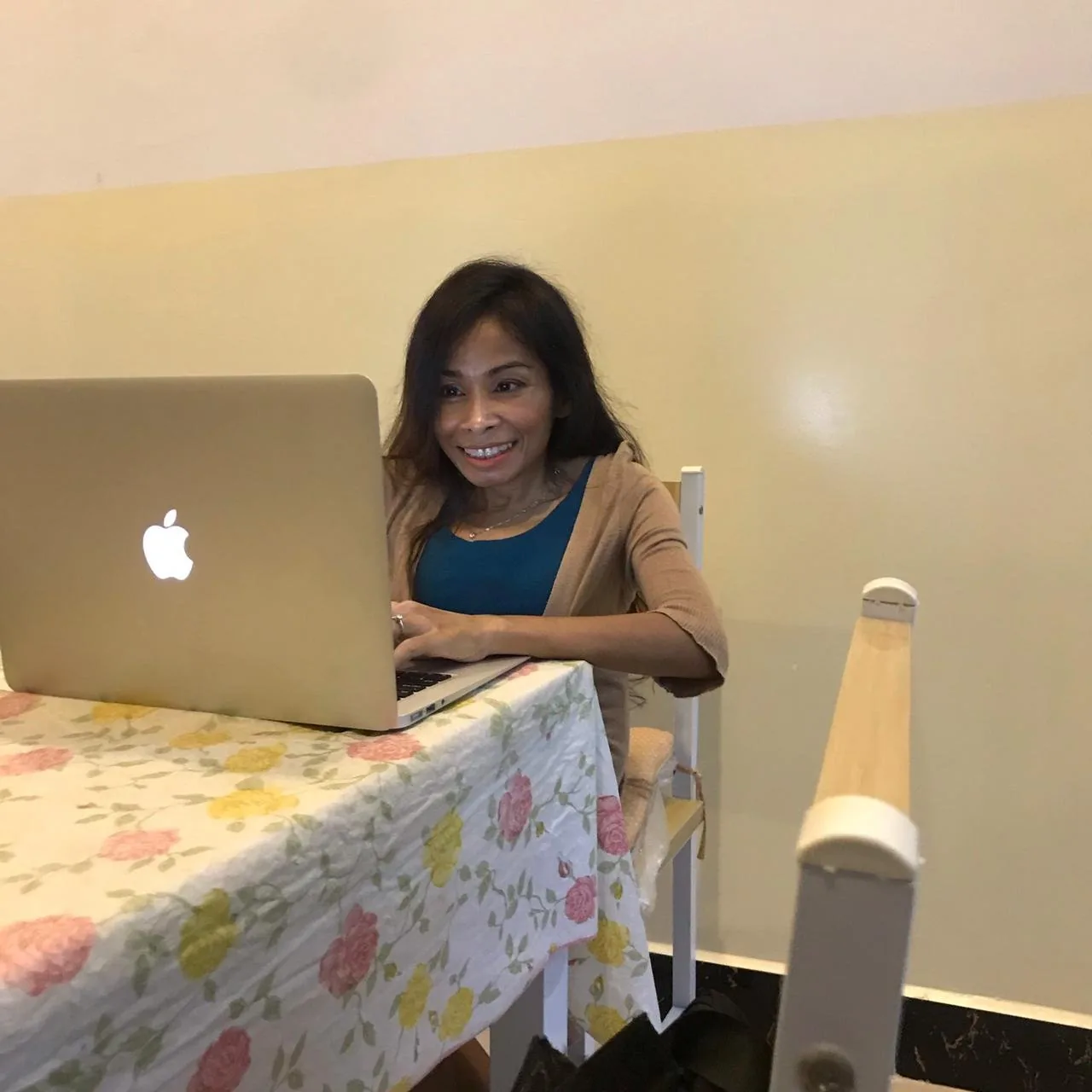 Naleng Real - working from home